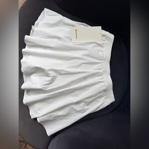 Lululemom White Tennis Skirt